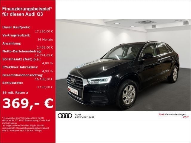 Gebraucht Audi Q3 Sport 179 PS (131 kW) 2015 Mythosschwarz metallic SUV