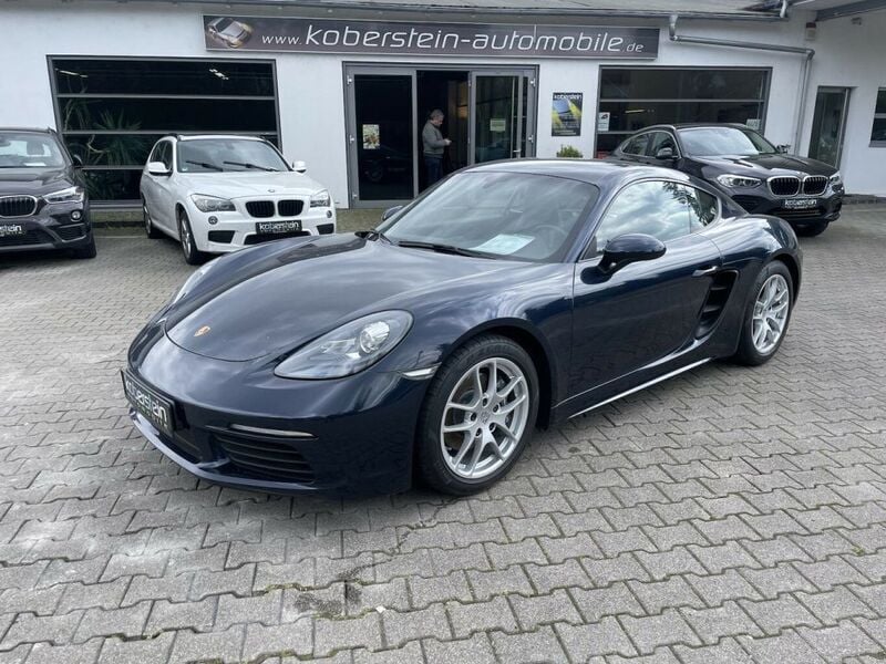 Blau Gebraucht 2017 Porsche Cayman Coupé | 44.750 € (Superpreis) - Bild 1/4