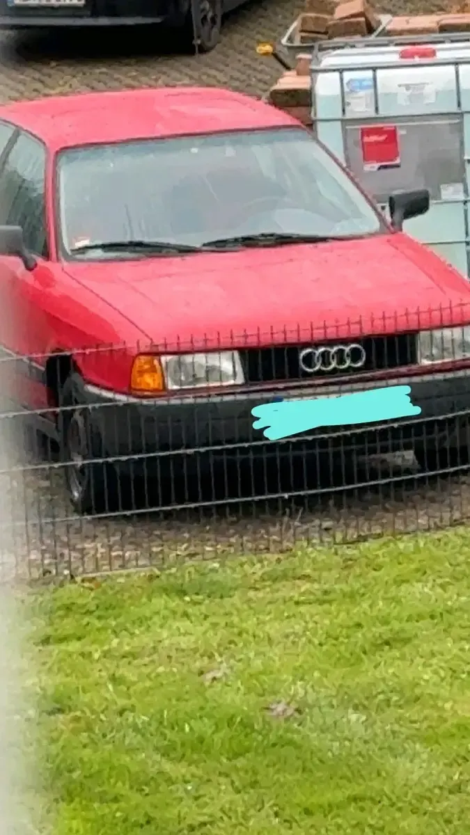Brugt Audi 80 75 HK (55 kW) 1990 Rød Sedan