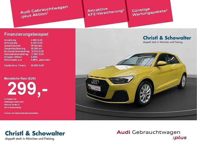 Gebraucht Audi A1 Sportback 150 PS (110 kW) 2021 Pythongelb metallic Kleinwagen