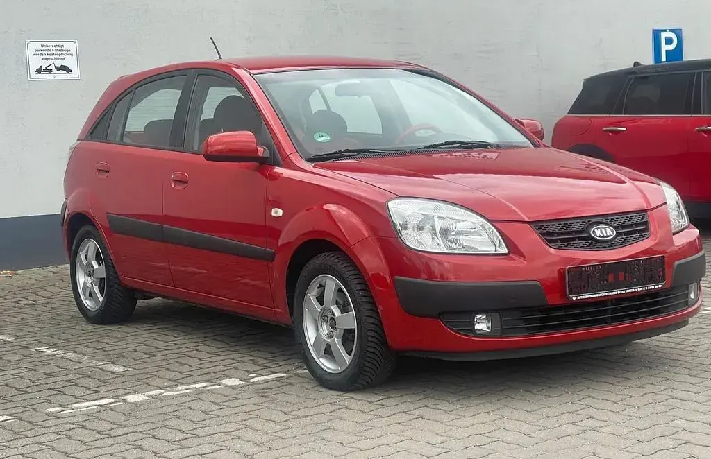 Gebraucht Kia Rio EX 97 PS (71 kW) 2005 Rot Limousine