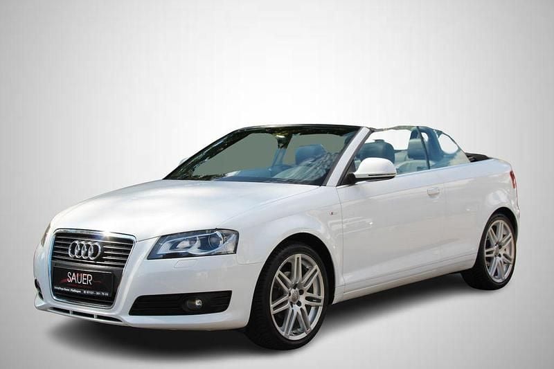 Gebraucht Audi A3 Cabriolet S-line plus 102 PS (75 kW) 2008 Weiß Cabrio
