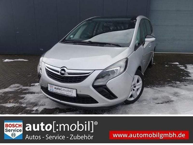 Gebraucht Opel Zafira Tourer Edition 120 PS (88 kW) 2016 Silber metallic Van / Kleinbus