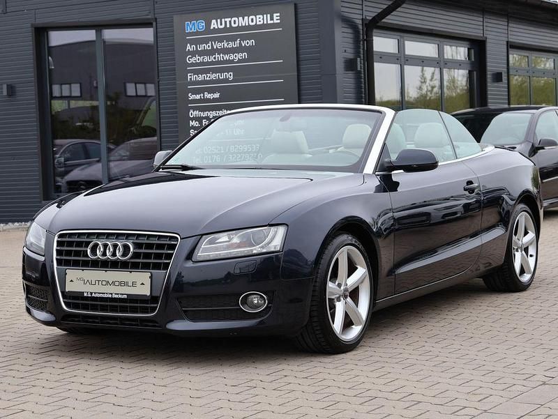 Gebraucht Audi A5 Cabriolet Sport 170 PS (125 kW) 2011 Mondscheinblau metallic Cabrio