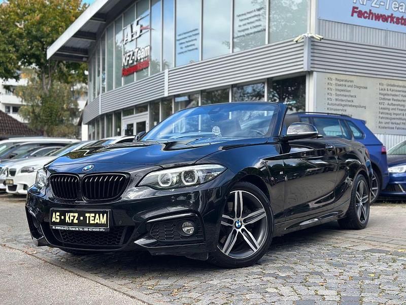 Schwarz Gebraucht 2018 BMW 220 M Sport Cabrio | 19.700 € (Fairer Preis) - Bild 1/4