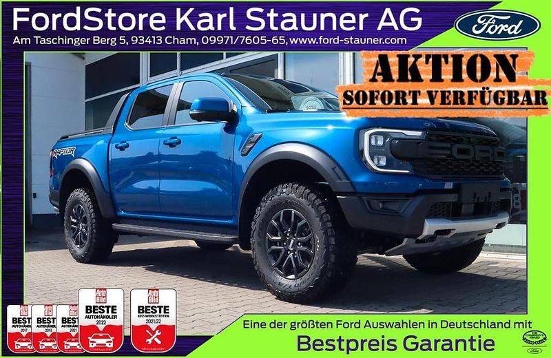 Blau Neu 2025 Ford Ranger Raptor Abholung | 64.831 € (Superpreis) - Bild 1/4