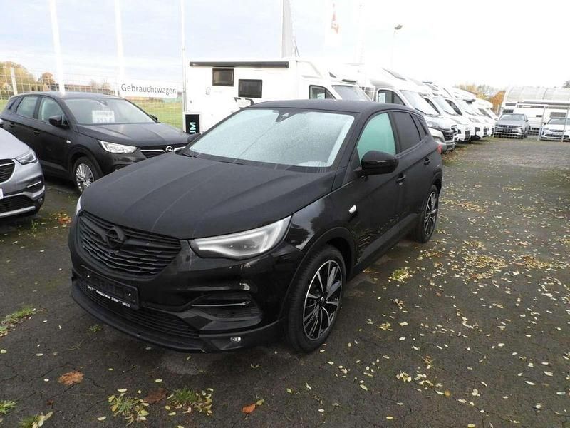Diamant schwarz/karbon schwarz Gebraucht 2021 Opel Grandland X Elegance SUV | 29.900 € - Bild 1/4