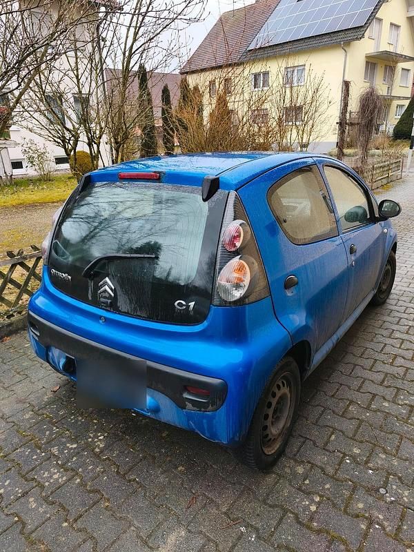 Gebraucht Citroën C1 68 PS (50 kW) 2009 Blau Kleinwagen