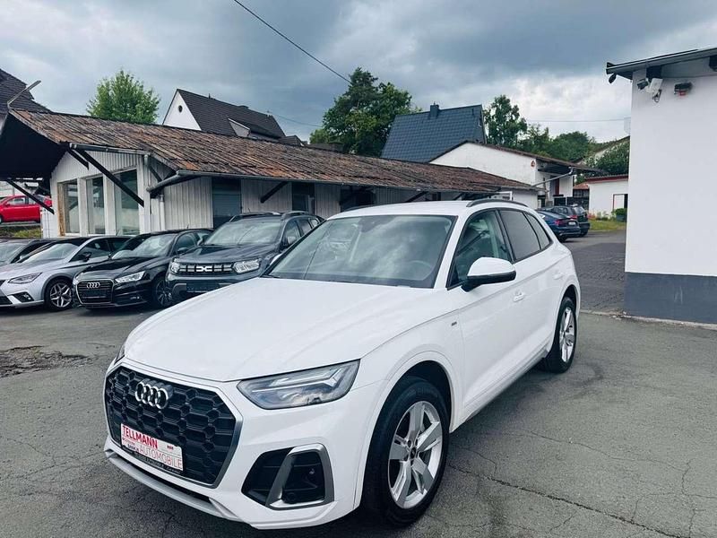 Ibisweiss Gebraucht 2021 Audi Q5 S-Line SUV | 32.890 € (Fairer Preis) - Bild 1/4