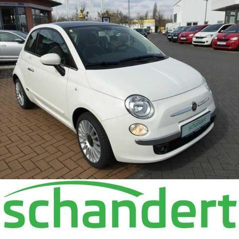 Gebraucht Fiat 500 Lounge 69 PS (50 kW) 2015 Weiß metallic Limousine