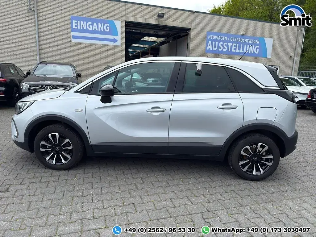 Gebraucht Opel Crossland X Elegance 110 PS (80 kW) 2024 Silber SUV