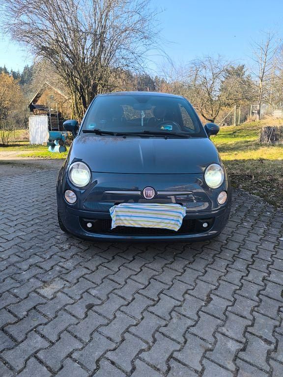 Gebraucht Fiat 500C Lounge 86 PS (63 kW) 2012 Blau Cabrio