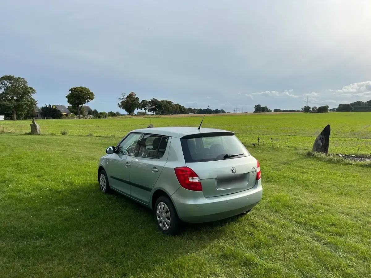 Gebraucht Skoda Fabia 85 PS (62 kW) 2009 Grün Kleinwagen