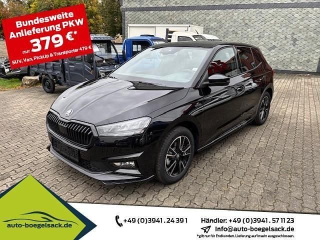 Blackmagic metallic Neu 2025 Skoda Fabia Monte Carlo Limousine | 24.745 € (Etwas zu teuer) - Bild 1/4