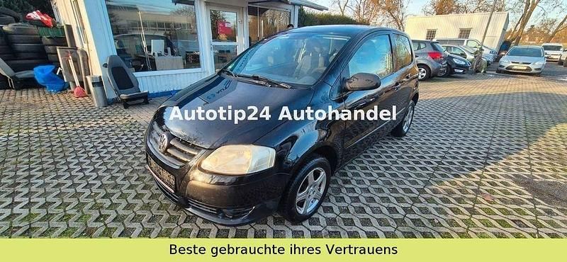 Schwarz Gebraucht 2008 VW Fox Kleinwagen | 600 € (Superpreis) - Bild 1/4