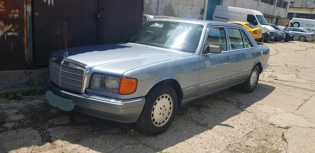 Gebraucht Mercedes 420 218 PS (160 kW) 1986 Blau Limousine