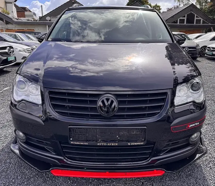 Gebraucht VW Touran Cross 140 PS (102 kW) 2010 Schwarz Van / Kleinbus