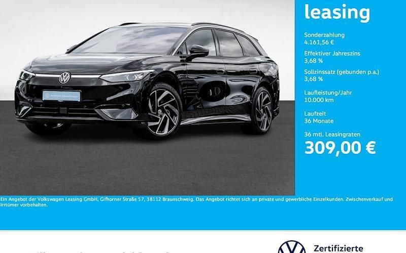 Schwarz Gebraucht 2024 VW ID.7 Pro Limousine | 44.811 € (Guter Preis) - Bild 1/4