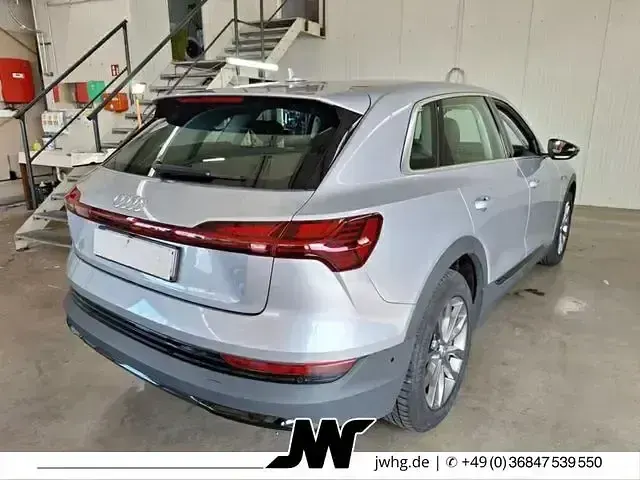 Gebraucht Audi e-tron 300 kW (408 PS) 2021 Florettsilber metallic SUV