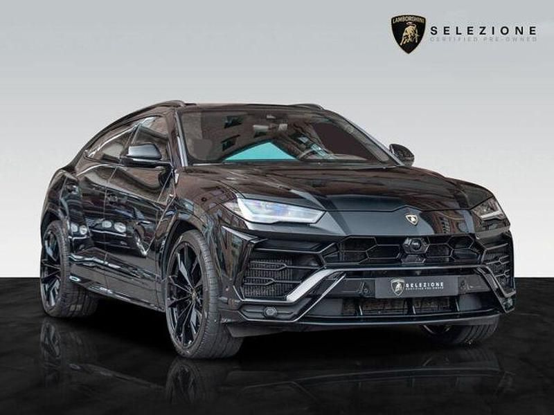 Schwarz Gebraucht 2021 Lamborghini Urus SUV | 235.650 € (Teuer) - Bild 1/4