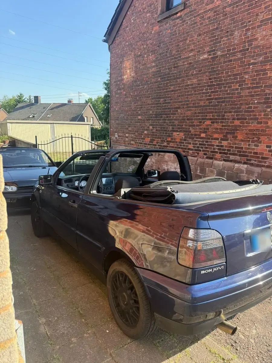 Gebraucht VW Golf Cabriolet 75 PS (55 kW) 1998 Blau Cabrio