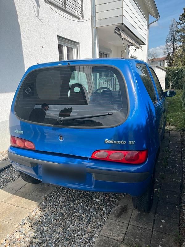 Gebraucht Fiat Seicento 54 PS (39 kW) 2001 Blau Kleinwagen