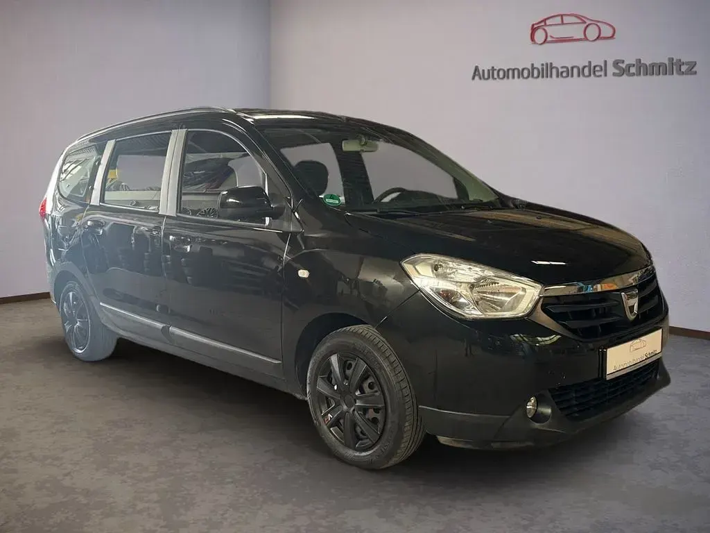 Gebraucht Dacia Lodgy Lauréate 116 PS (85 kW) 2016 Schwarz Van / Kleinbus