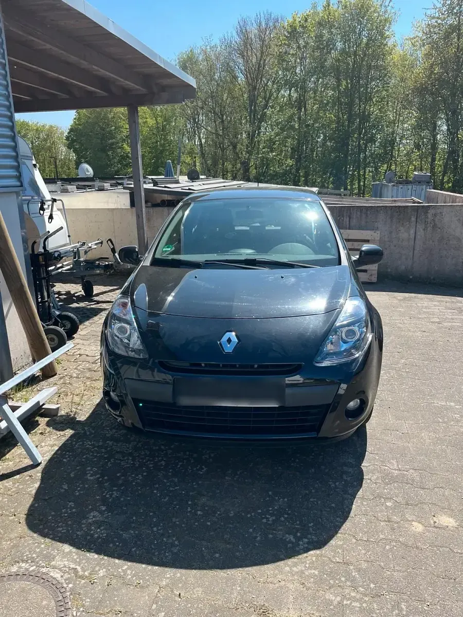 Gebraucht Renault Clio 75 PS (55 kW) 2011 Schwarz Kleinwagen