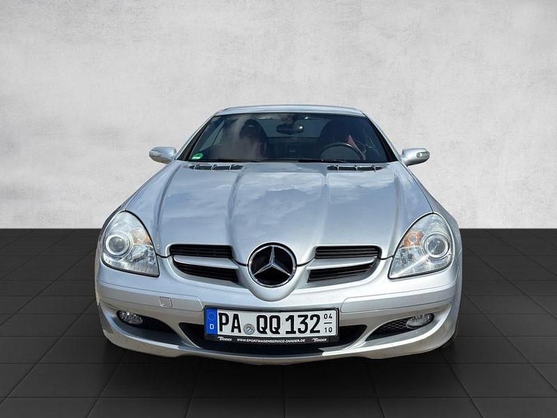 Gebraucht Mercedes SLK200 163 PS (119 kW) 2005 Silber Cabrio