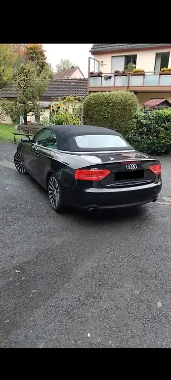 Usata Audi A5 Cabriolet 211 CV (155 kW) 2009 Nero Cabrio