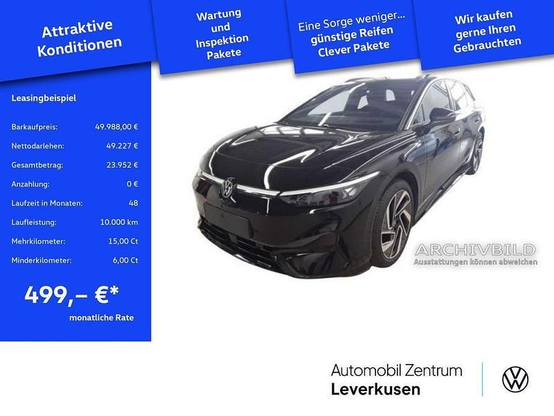 Grenadillschwarz Gebraucht 2024 VW ID.7 Pro Limousine | 49.988 € (Fairer Preis) - Bild 1/2