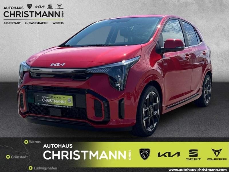 Signalrot Neu 2025 Kia Picanto GT-Line Kleinwagen | 18.990 € (Fairer Preis) - Bild 1/4