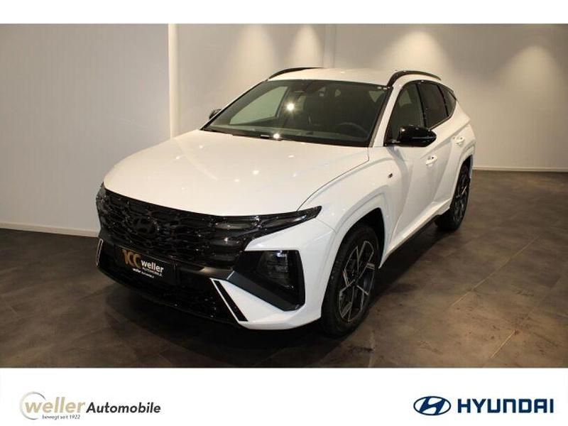 Weiss Gebraucht 2024 Hyundai Tucson N Line SUV | 38.875 € (Fairer Preis) - Bild 1/4