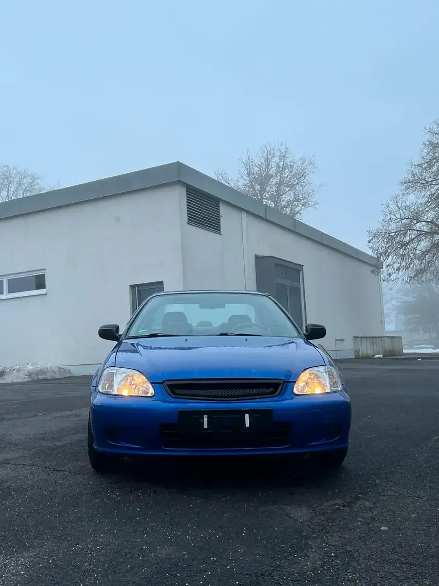 Käytetty Honda Civic 105 HP (77 kW) 2000 Sininen Coupe - kaksiovinen