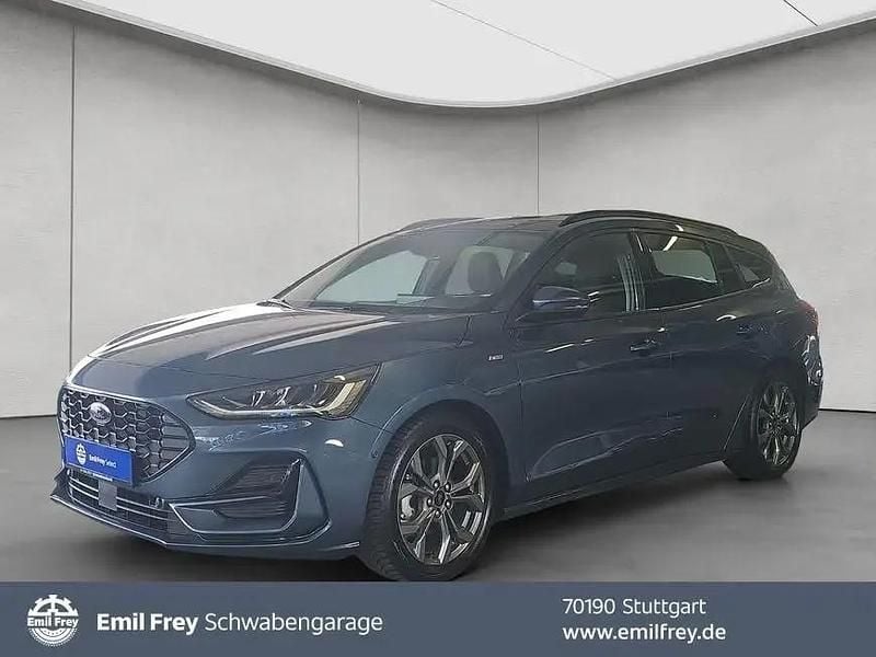 Chrome blue metallic Gebraucht 2024 Ford Focus ST-Line X Kombi | 24.500 € (Guter Preis) - Bild 1/4