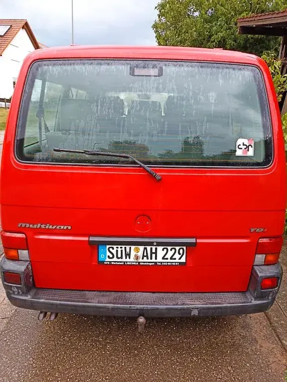 Usata VW T4 151 CV (111 kW) 2001 Rosso Furgone