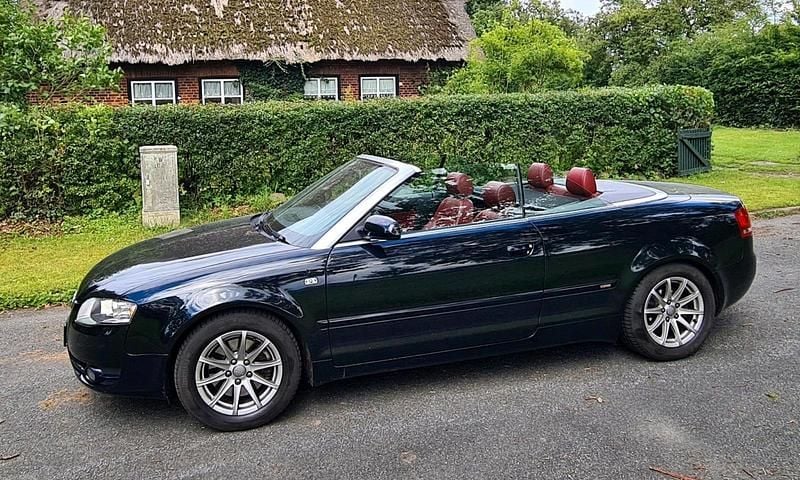 Gebraucht Audi A4 Cabriolet S-Line 160 PS (117 kW) 2007 Schwarz Cabrio