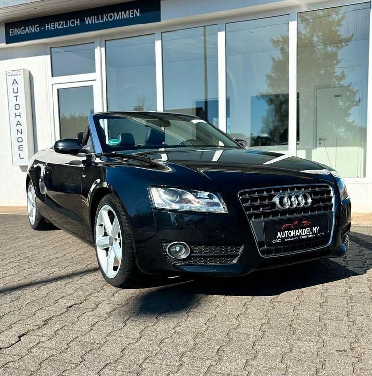 Gebraucht Audi A5 Cabriolet S-line plus 179 PS (131 kW) 2011 Phantomschwarz perleffekt Cabrio