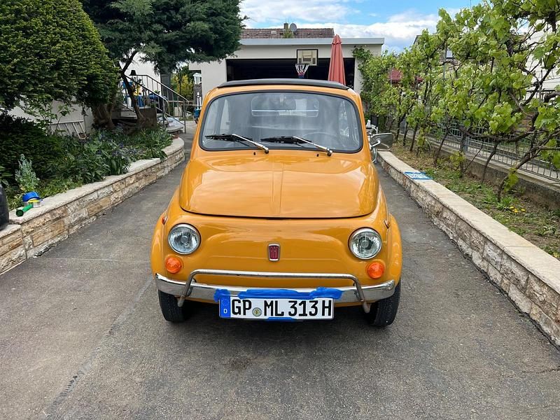 Orange Gebraucht 1971 Fiat 500L Van / Kleinbus | 10.000 € - Bild 1/4