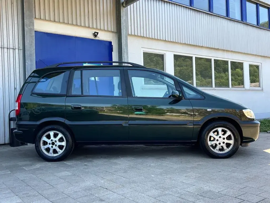 Gebraucht Opel Zafira Elegance 125 PS (91 kW) 2003 Grün Van / Kleinbus