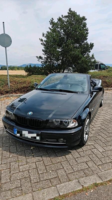 Schwarz Gebraucht 2001 BMW 330 Cabriolet Basis Cabrio | 10.000 € (Superpreis) - Bild 1/4