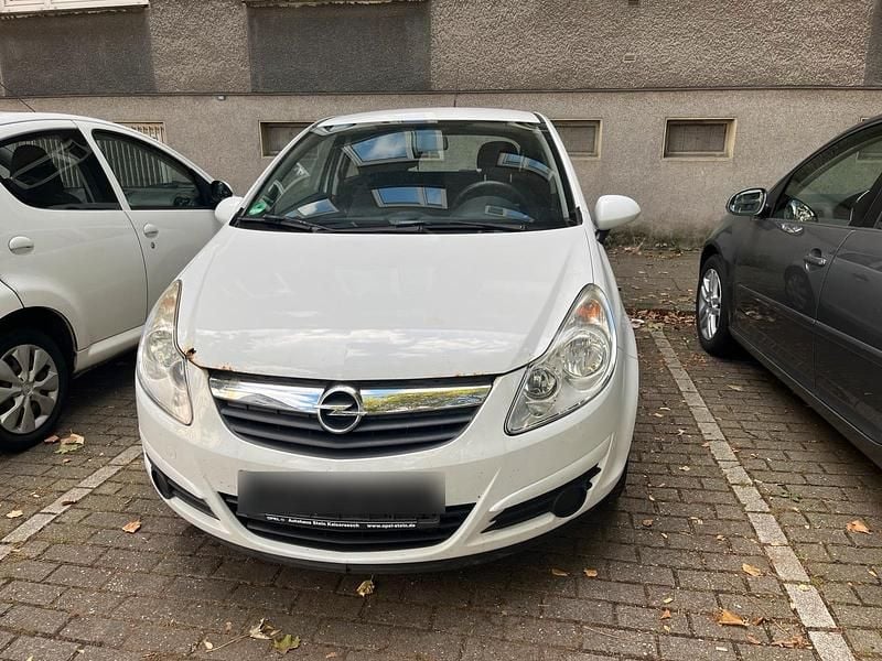 Weiß Gebraucht 2009 Opel Corsa Kleinwagen | 750 € (Superpreis) - Bild 1/4