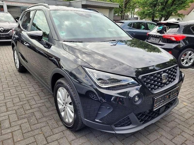 Schwarz (metallic) Gebraucht 2021 Seat Arona SUV | 18.490 € (Guter Preis) - Bild 1/3