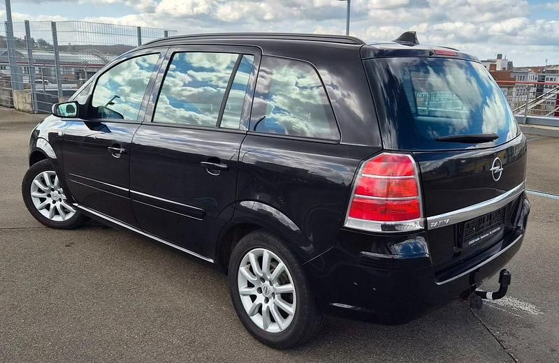 Gebraucht Opel Zafira Catch Me 105 PS (77 kW) 2007 Schwarz Van / Kleinbus