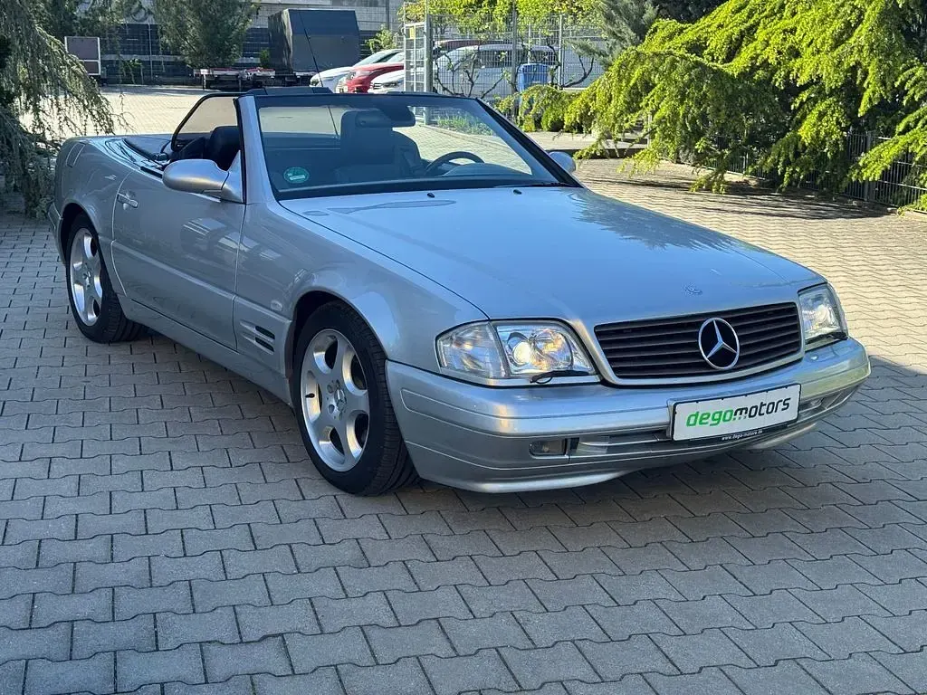 Gebraucht Mercedes SL320 224 PS (164 kW) 1998 Silber Cabrio