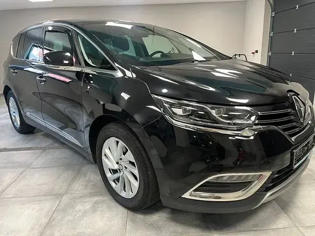 Gebraucht Renault Espace Intens 160 PS (117 kW) 2017 Schwarz Van / Kleinbus