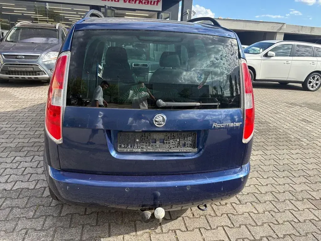 Gebraucht Skoda Roomster Style 86 PS (63 kW) 2007 Blau Van / Kleinbus