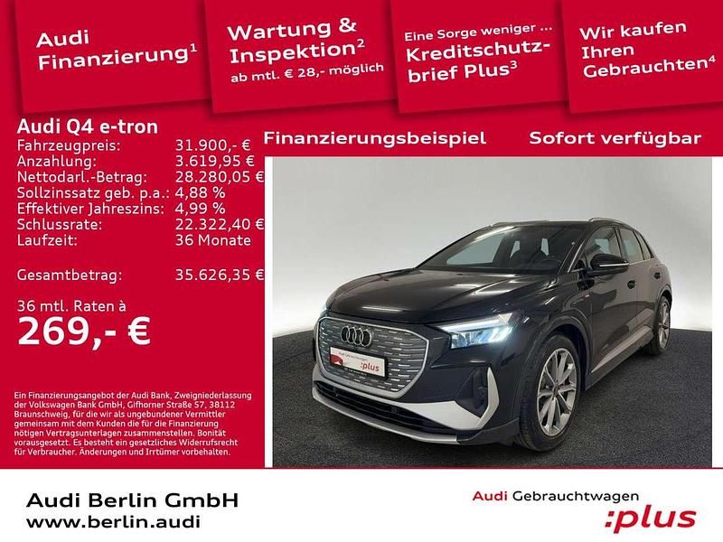 Gebraucht Audi Q4 e-tron Ambiente 150 kW (204 PS) 2022 Mythosschwarz metallic SUV