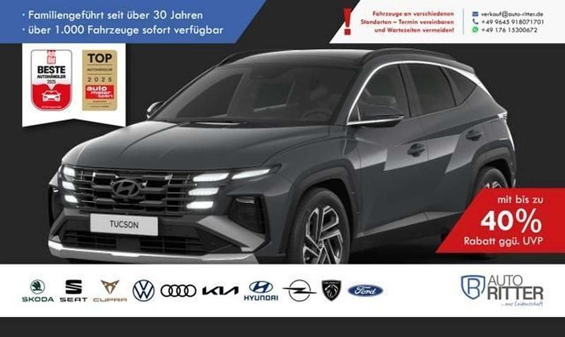 Ecotronic gray pearl/grau Neu 2025 Hyundai Tucson Prime SUV | 30.990 € (Superpreis) - Bild 1/3