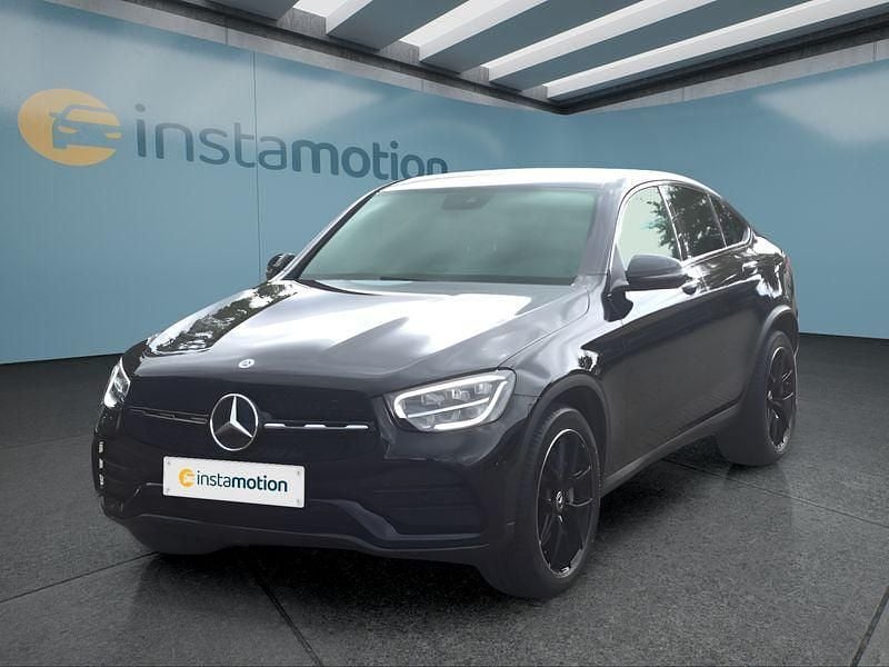 Schwarz Gebraucht 2022 Mercedes GLC300 SUV | 49.099 € - Bild 1/4
